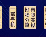 好物分享高阶实操课:0基础一部手机做好好物分享带货(24节课)-第一资源库
