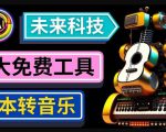 抢先体验未来Ai科技-文本转音乐工具，只需输入文字描述，即可创作歌曲和音乐-第一资源库