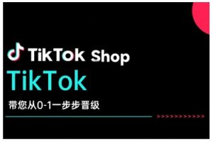 TikTok Shop带您从0-1一步步晋级,开启电商新征程,在TikTok商业领域实现突破与成长-第一资源库